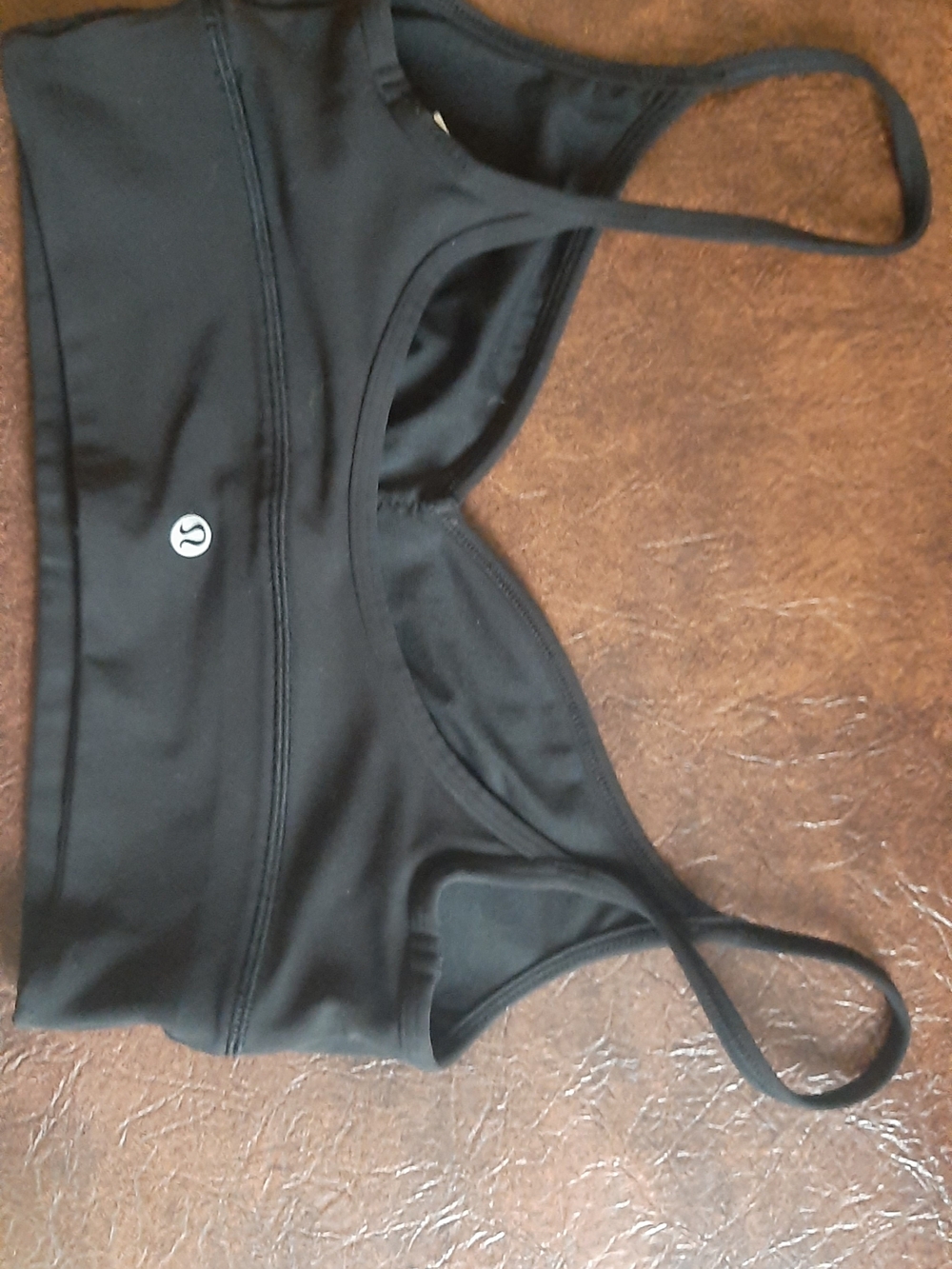 lululemon athletica Black Adjustable-Strap Sports Bra